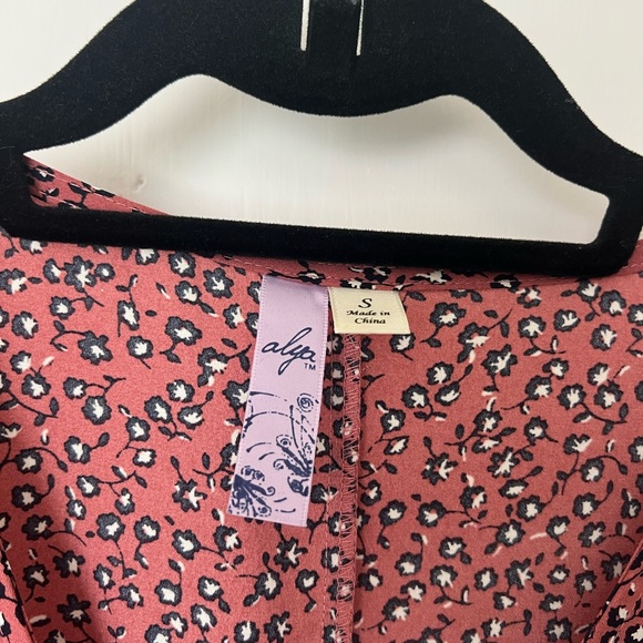 Alya Pink Animal Print Mini Romper - Picture 3 of 5